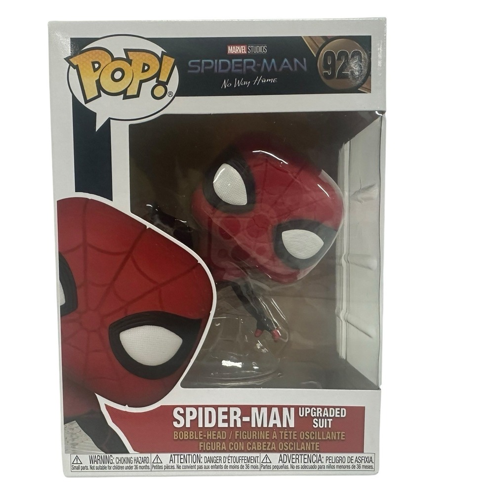 Funko Pop Marvel Spider-Man Upgraded Suit 923 No Way Home Vinyl Bobble-Head